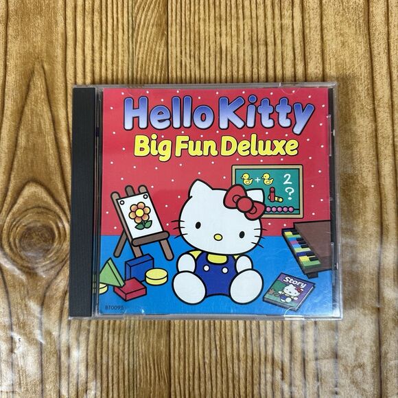 HELLO KITTY Big Fun Deluxe 1994 PC Game +1Clk Windows 11 10 8 7 Vista XP Install - Picture 1 of 7